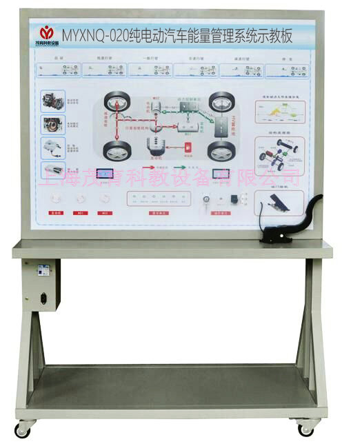 纯电动汽车能量管理系统示教板(图1) MYXNQ-020纯电动汽车能量管理系统示教板