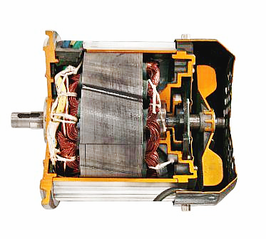 纯电动汽车永磁电机解剖模型(图1) MYXNQ-15纯电动汽车永磁电机解剖模型