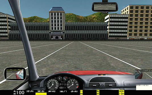 三屏幕汽车驾驶模拟器(图6)