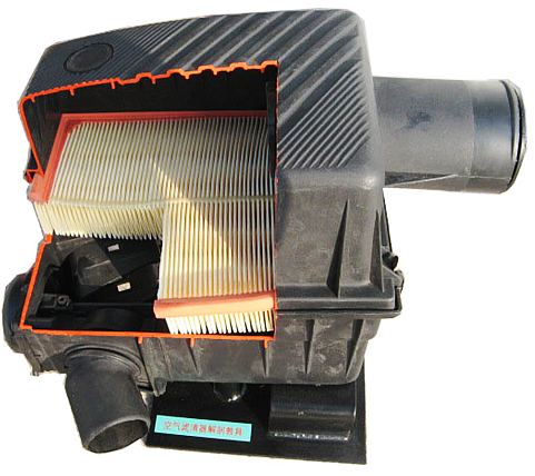 空气滤清器解剖模型