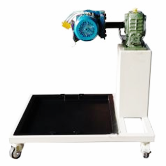 纯电动汽车驱动电机附拆装翻转架