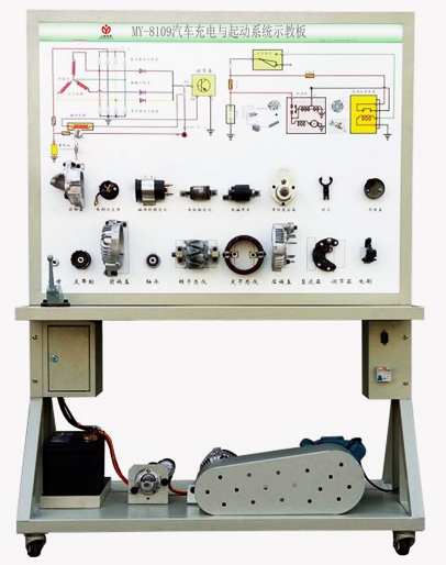 汽车充电与起动系统实验台(图1) 汽车充电与起动系统实验台(图1)