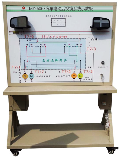 汽车电动车窗系统示教板(图1) 汽车电动车窗系统示教板(图1)