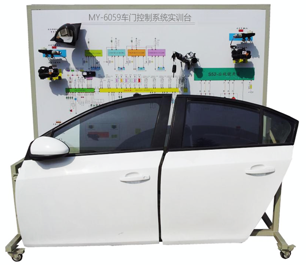 车门控制系统综合实训台(图1) 车门控制系统综合实训台(图1)
