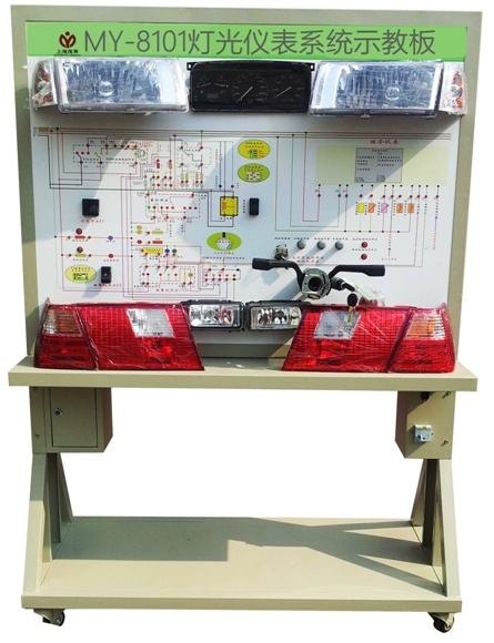 汽车灯光仪表系统示教板(图1) 汽车灯光仪表系统示教板(图1)