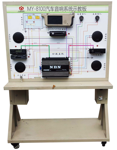 音响系统示教板(图1) 音响系统示教板(图1)