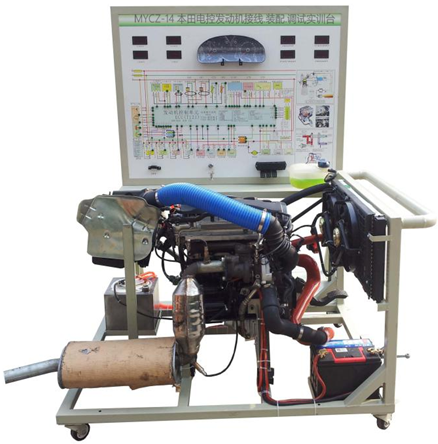 本田电控发动机接线.装配.调试实训台(图1) 本田电控发动机接线.装配.调试实训台(图1)