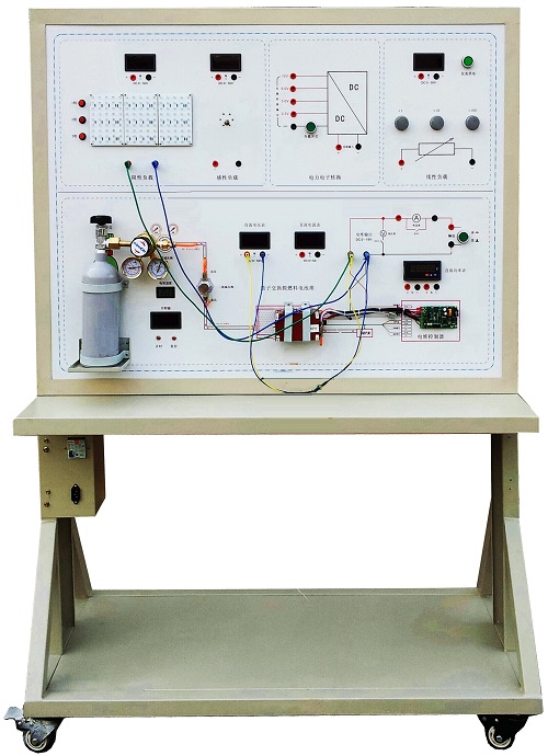 汽车燃料电池(氢气)系统示教板(图1) 汽车燃料电池(氢气)系统示教板(图1)