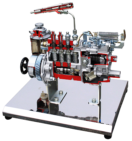 高压油泵解剖模型(图1) 高压油泵解剖模型(图1)