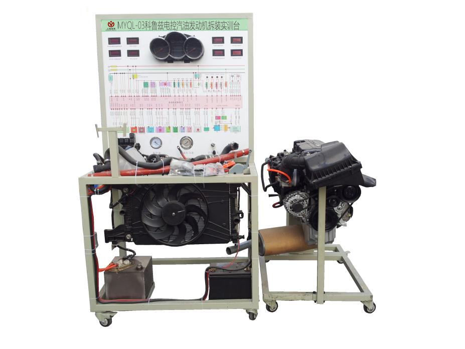 科鲁兹电控汽油发动机拆装实训台(图1) 科鲁兹电控汽油发动机拆装实训台(图1)