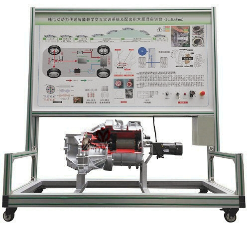 纯电动动力传递智能教学交互实训设备(图1)