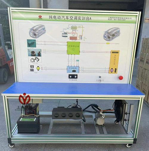 纯电动汽车空调实训台,电动汽车空调系统实训设备(图1)