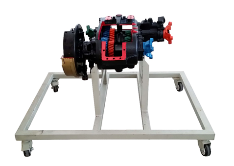 技工学校东风汽车分动器拆卸实训台(图1)