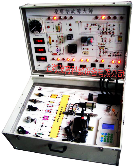 汽车发动机电控故障仿真实验箱(图1) 汽车发动机电控故障仿真实验箱(图1)