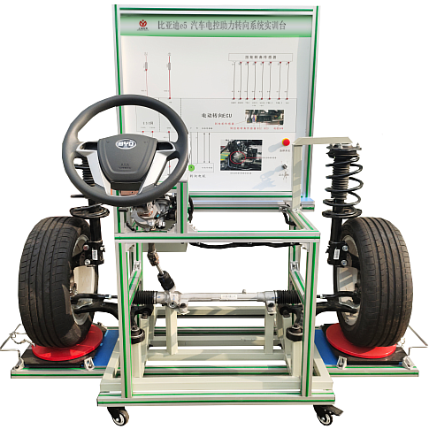 纯电动汽车电控助力转向系统实验台(图1)