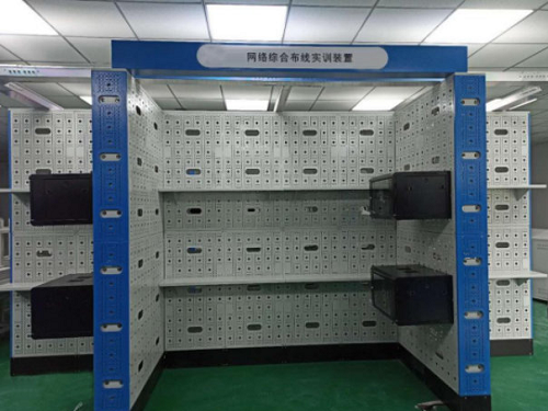 实训墙综合布线实训装置(图1) 实训墙综合布线实训装置(图1)