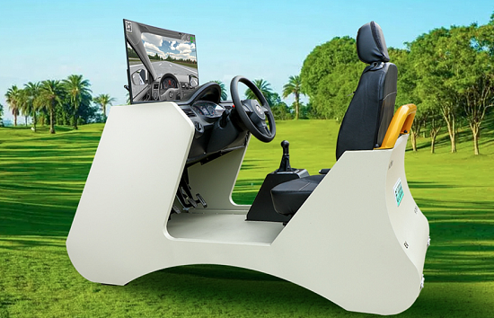 豪华型汽车驾驶模拟器(图1) 豪华型汽车驾驶模拟器(图1)