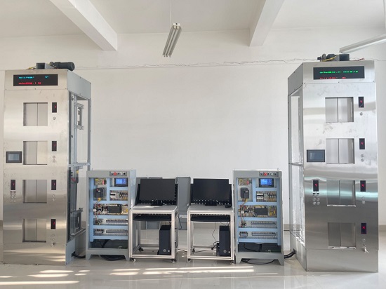 群控透明电梯实验装置(图1) 群控透明电梯实验装置(图1)