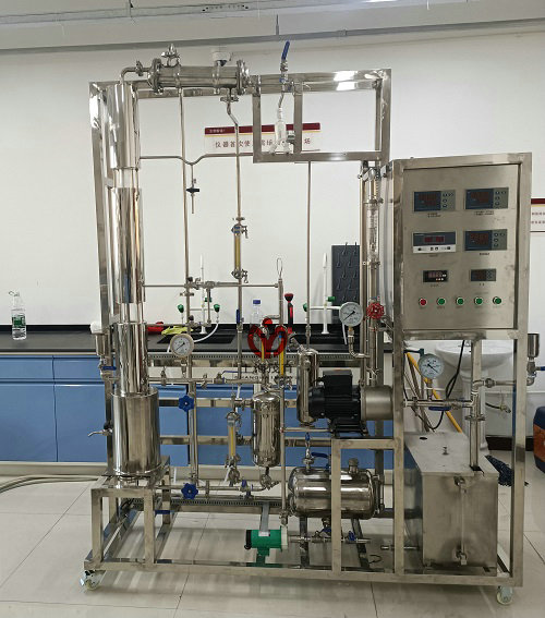 精馏-泵性能组合实验装置(图1) 精馏-泵性能组合实验装置(图1)