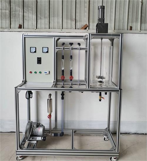 搅拌鼓泡釜中气液两相流动特性实验装置(图1) 搅拌鼓泡釜中气液两相流动特性实验装置(图1)