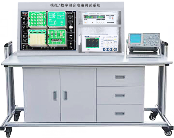 电工电子线路综合技能实验台(图1) 电工电子线路综合技能实验台(图1)