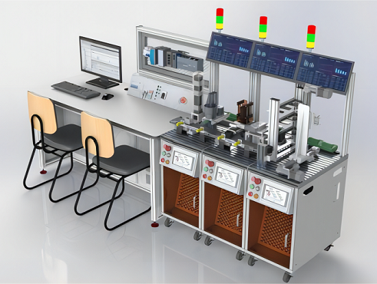 通用机电设备安装与调试实训装备(图1) 通用机电设备安装与调试实训装备(图1)