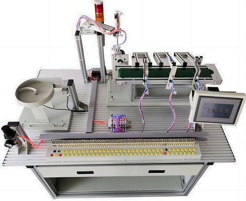 基于PLC机电一体化实训装置(图1) 基于PLC机电一体化实训装置(图1)