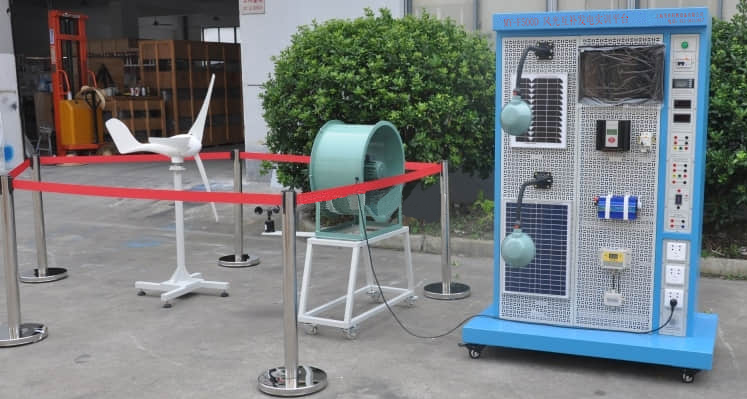 风光互补发电教学实验实训平台(图1) 风光互补发电教学实验实训平台(图1)