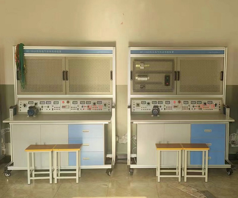 吉安职业技术学院维修电工实验装置交付使用(图2)