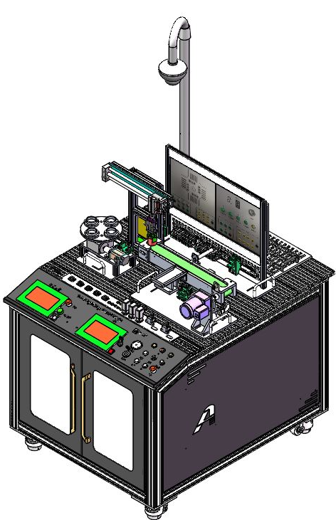 可编程控制器系统应用实训考核装置(图1) 可编程控制器系统应用实训考核装置(图1)