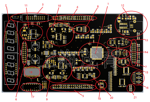 船舶CAN-BUS工控网络实验装置(图3) 船舶CAN-BUS工控网络实验装置(图3)