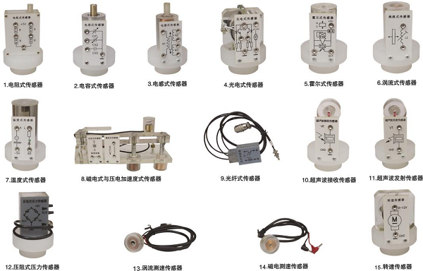 传感器原理与应用实验箱(15种)(图2) 传感器原理与应用实验箱(15种)(图2)