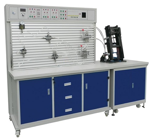 液压叉车控制教学实验装置(图1) 液压叉车控制教学实验装置(图1)