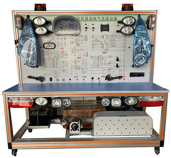 凯斯纽荷兰拖拉机全车电器系统实训台(图1) 凯斯纽荷兰拖拉机全车电器系统实训台(图1)
