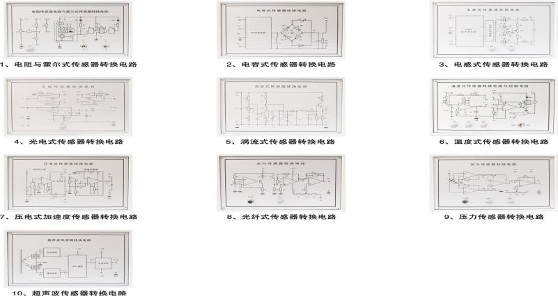 传感器检测与转换技术实训装置(图3)