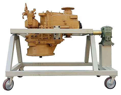 装载机自动变速器带拆装翻转实训台(图1) 装载机自动变速器带拆装翻转实训台(图1)