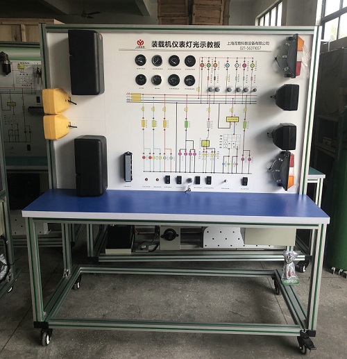 工程装载机仪表灯光实训台(图1) 工程装载机仪表灯光实训台(图1)