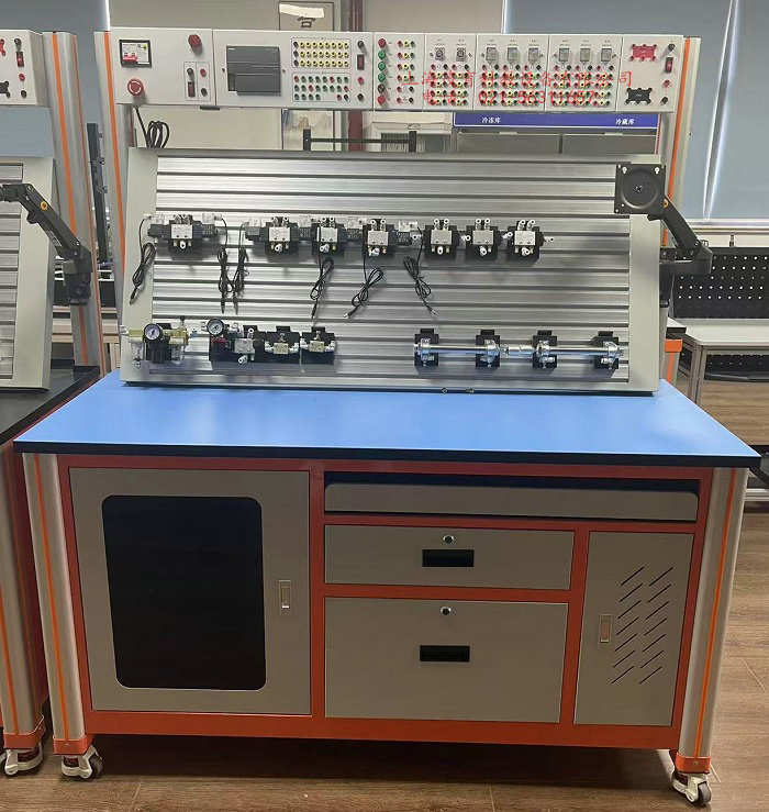 透明气动液压PLC综合控制实训设备