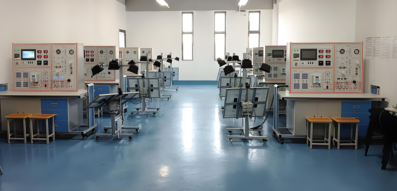 太阳能光伏发电综合实训系统的模块化功能介绍(图1) 太阳能光伏发电综合实训系统的模块化功能介绍(图1)