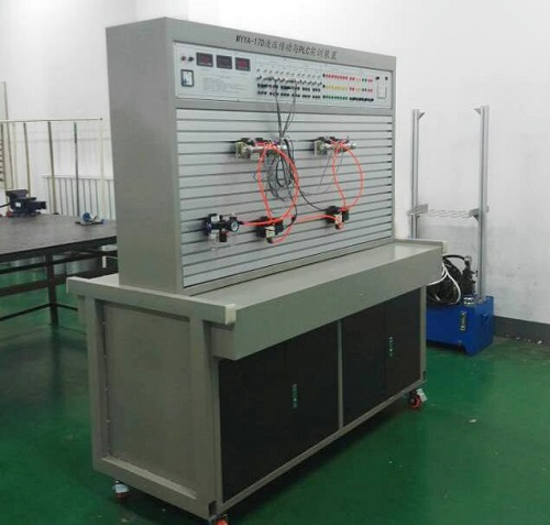 工业型液压传动与PLC控制实训装置(图1) 工业型液压传动与PLC控制实训装置(图1)