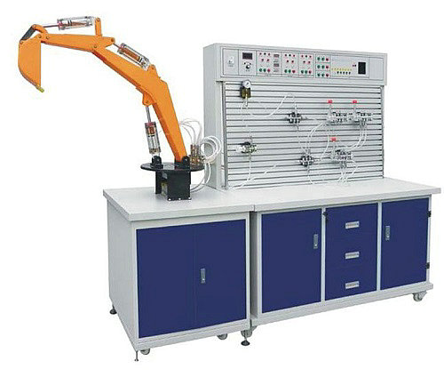 液压挖掘机控制教学实训装置(图1) 液压挖掘机控制教学实训装置(图1)