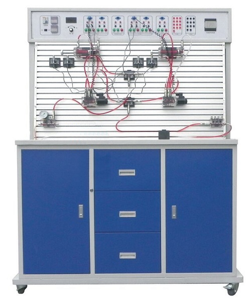 PLC控制透明液压传动演示系统(图1) PLC控制透明液压传动演示系统(图1)