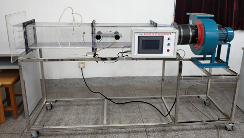 强迫对流空气横掠平板放热系数测试装置(图1) 强迫对流空气横掠平板放热系数测试装置(图1)