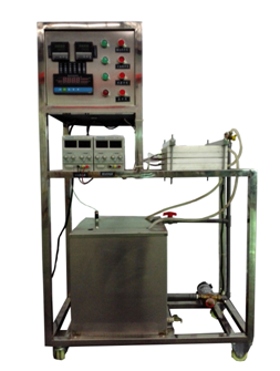 稳态平板法测定绝热材料导热系数实验台(图1) 稳态平板法测定绝热材料导热系数实验台(图1)