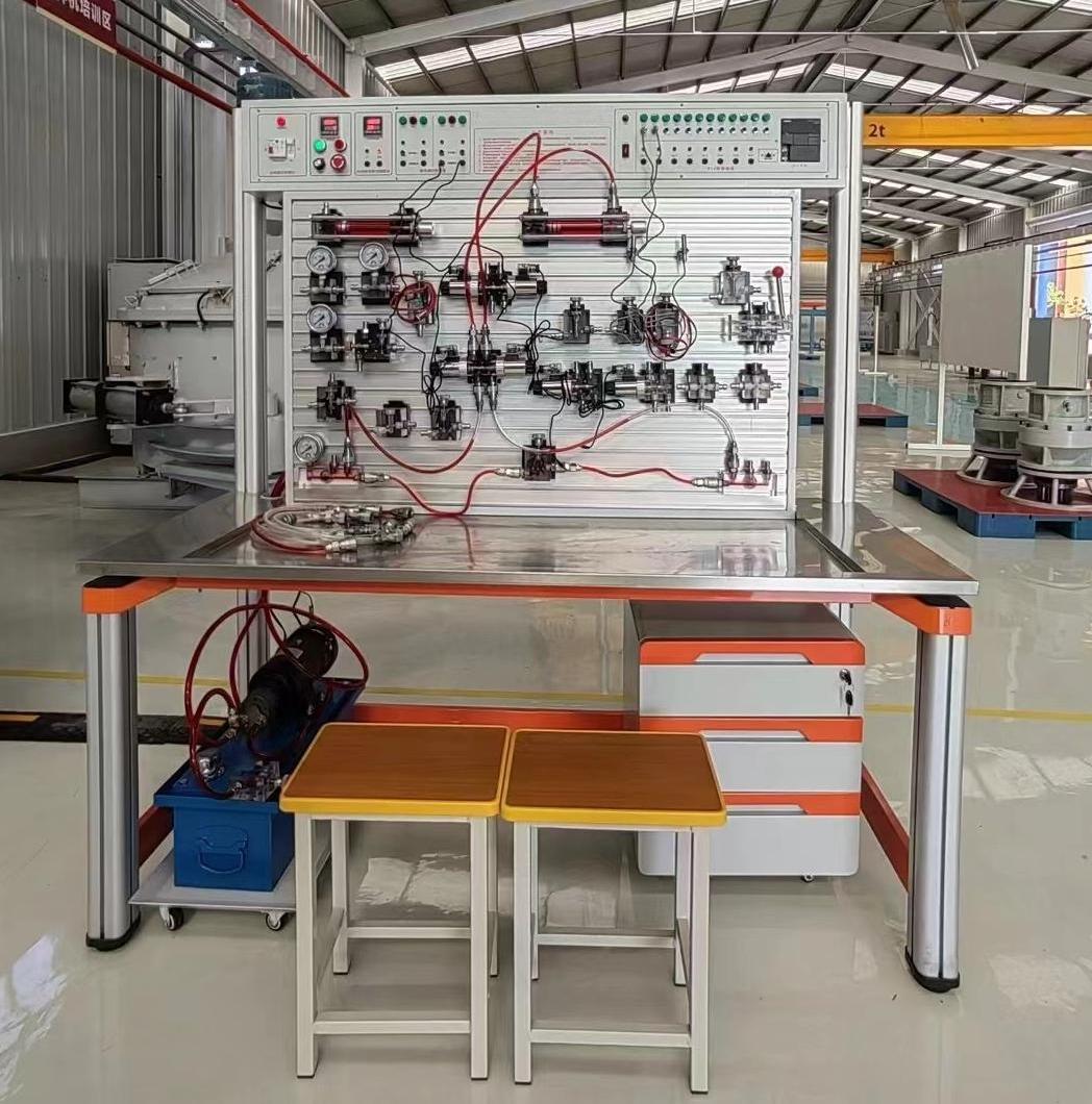 气动PLC控制综合实验装置(图1) 气动PLC控制综合实验装置(图1)