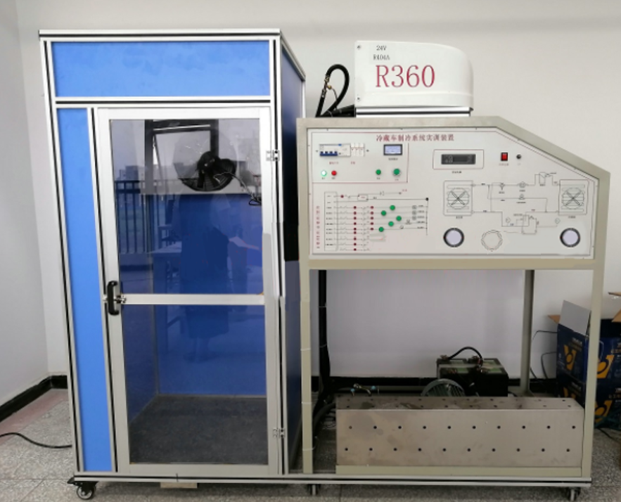 冷藏车制冷系统实训装置(图2) 冷藏车制冷系统实训装置(图2)