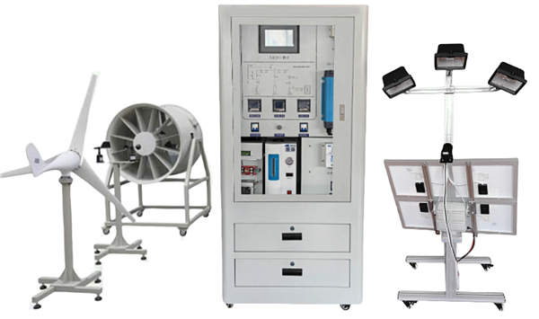 风光互补制储氢及燃料电池发电创新实训系统(图1) 风光互补制储氢及燃料电池发电创新实训系统(图1)