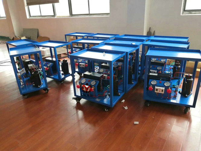 空调加压.抽真空.制冷剂回收实训装置(图1) 空调加压.抽真空.制冷剂回收实训装置(图1)