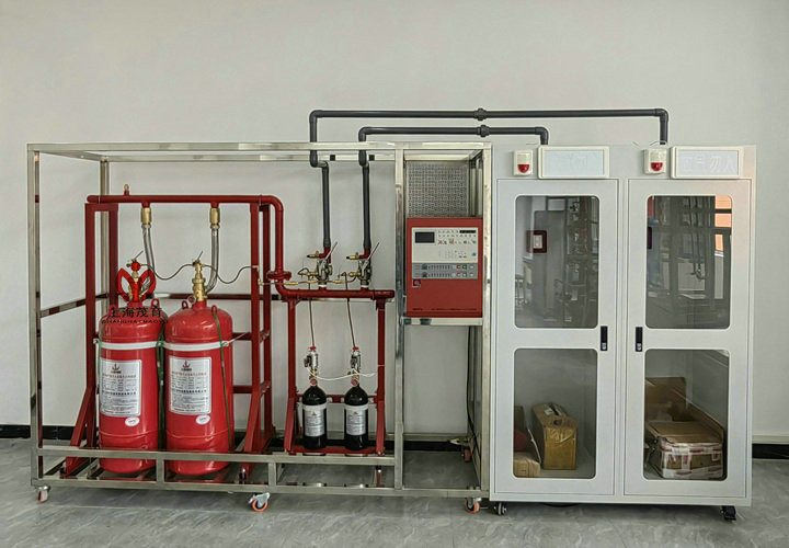 消防气体灭火系统实训装置(图1) 消防气体灭火系统实训装置(图1)