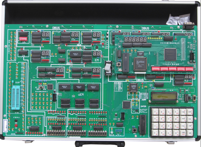 计算机组成原理与系统结构实验仪(图1) 计算机组成原理与系统结构实验仪(图1)